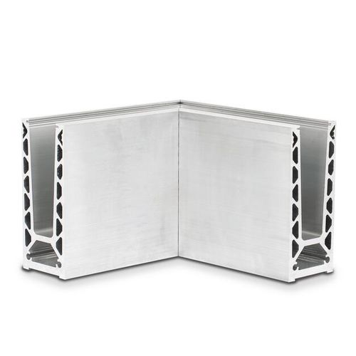 Profilé en aluminium anodisé - 10.6020.390.10 - OnLevel - d'angle / pour garde-corps / préfabriqué