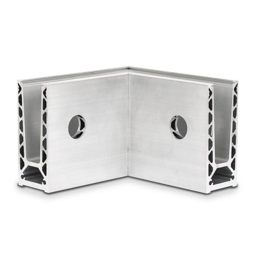 Profilé en aluminium anodisé - 10.6021.300.10 - OnLevel - d'angle / pour garde-corps / préfabriqué
