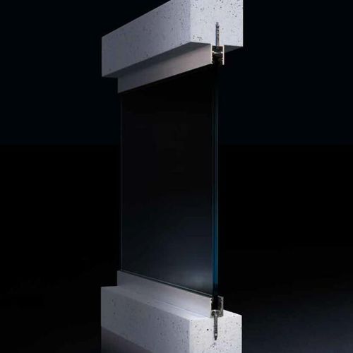 Profilé en aluminium - 20.4502.017.10 - OnLevel - de section rectangulaire / pour cloison / préfabriqué