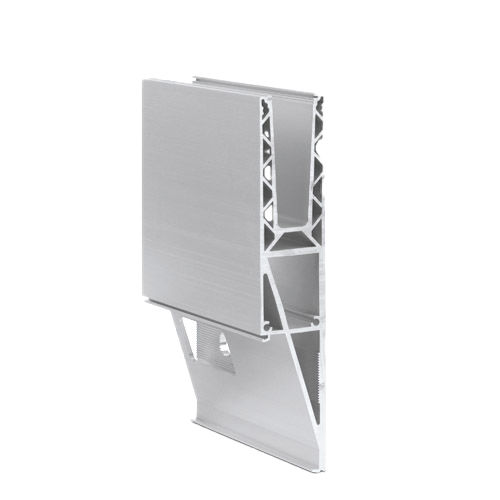 Profilé en aluminium - TL-3121 - OnLevel - en U / pour garde-corps / préfabriqué