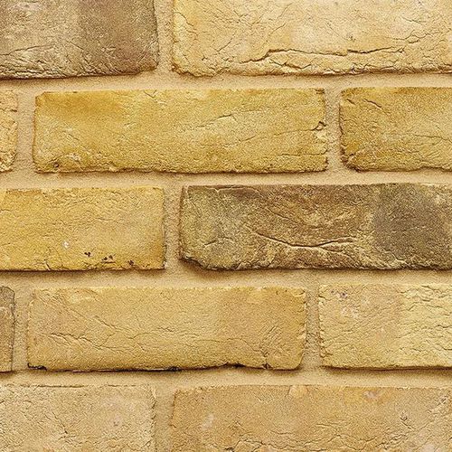 Brique pour façade - RECLAMATION CAMBRIDGE BUFF - Imperial Handmade brick - pleine / vieillie / jaune