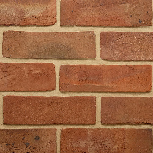 Brique pour façade - SOFT MULTI - Imperial Handmade brick - pleine / rouge / fait main