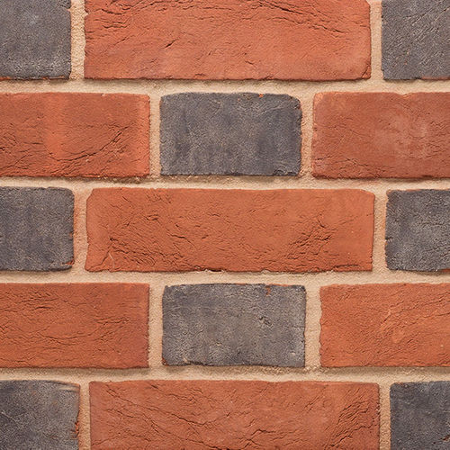 Brique pour façade - HEADER - Imperial Handmade brick - pleine / rouge / bleue