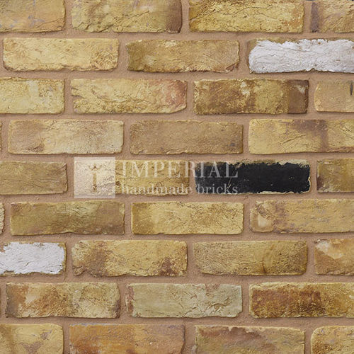 Brique pour façade - CONSERVATION YELLOW - Imperial Handmade brick - pleine / noire / jaune