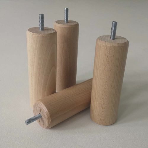 Pied de lit en bois - CYLINDRIQUE - Neorev