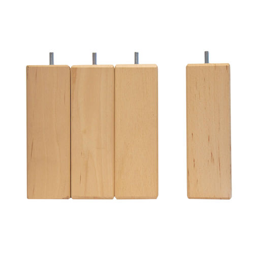 Pied de lit en bois - CARRES - Neorev