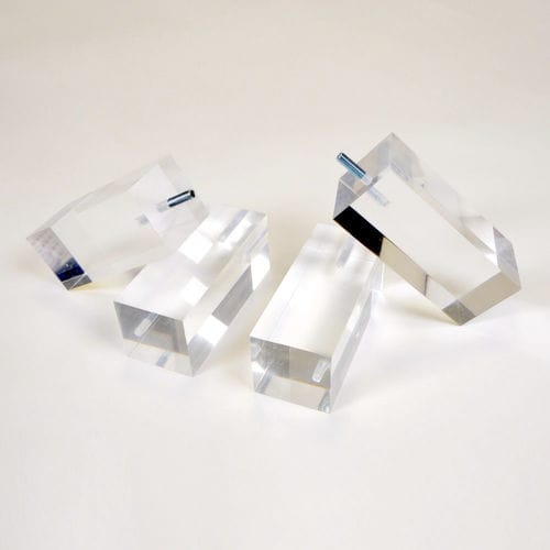 Pied de lit en Plexiglas® - CARRES - Neorev