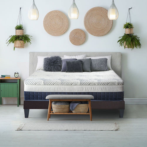 Lit double - ETOILE - Neorev - simple / contemporain / tapissé