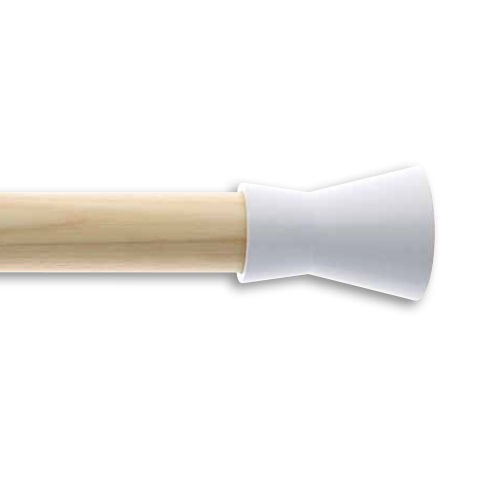 Tringle à rideaux en métal - B36025  - BOULET - en bois / fixation plafond / fixation murale