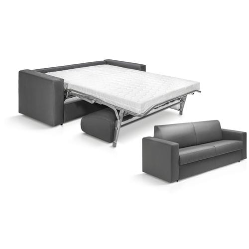 Canapé lit - DIVANO - permaflex - contemporain / en tissu / en cuir