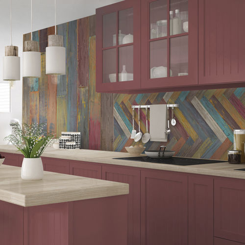 Revêtement mural pour intérieur - ELEMENT 3D PREMIUM - GROSFILLEX - en PVC / texturé / imprimé