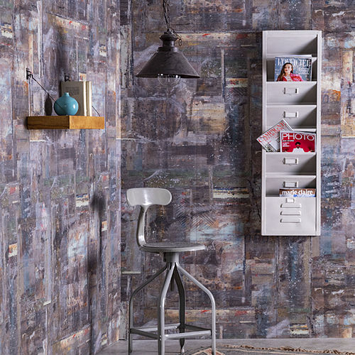 Revêtement mural pour intérieur - ELEMENT 3D PREMIUM - GROSFILLEX - en PVC / texturé / imprimé