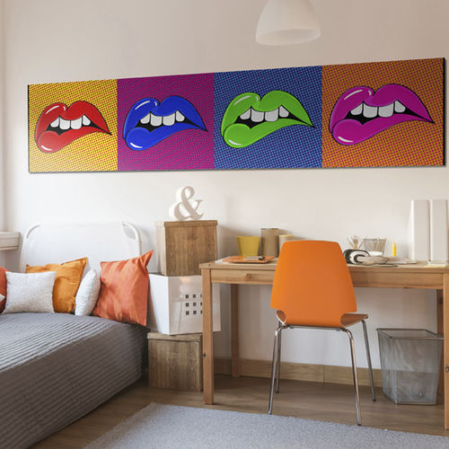 Panneau décoratif de revêtement - WOW'ROLL LIP'S PANO - GROSFILLEX - mural / pour salle de bain / pour cuisine