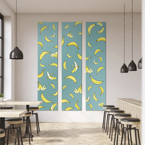 Panneau décoratif de revêtement - BANANA - GROSFILLEX - mural / pour cuisine / pour pièce humide
