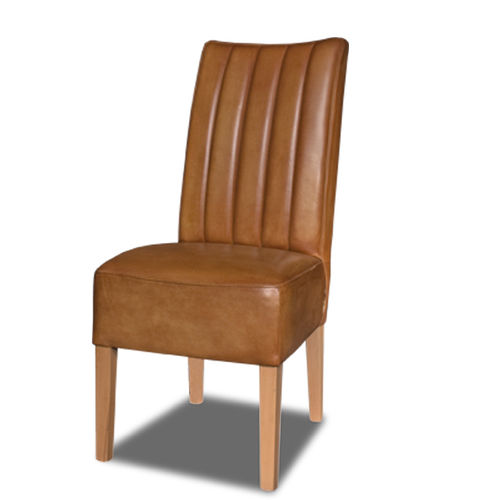Chaise de salle à manger classique - GEORGIA - Bendic International - d'intérieur / en cuir / avec piètement en bois