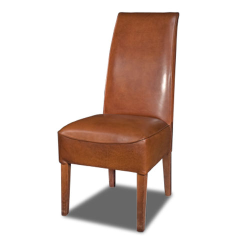 Chaise de salle à manger classique - TATTERSHALL  - Bendic International - d'intérieur / en cuir / avec piètement en bois