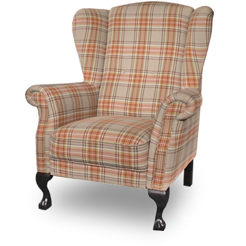 Fauteuil classique - SOUTHAM - Bendic International - en laine / à oreilles / à dossier haut