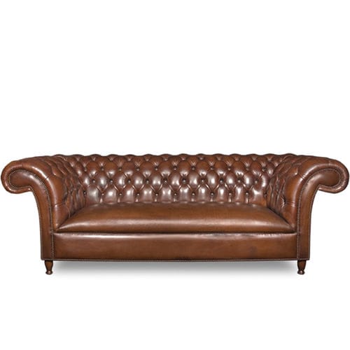 Canapé chesterfield - RUDCHESTER - Bendic International - pour yacht / en cuir / avec accoudoirs