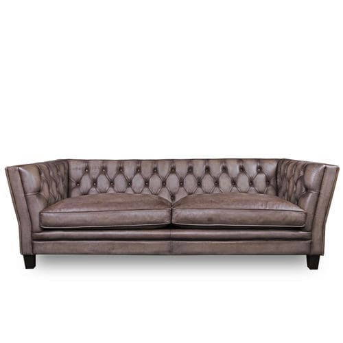 Canapé chesterfield - OKLAHOMA - Bendic International - pour yacht / en velours / en cuir