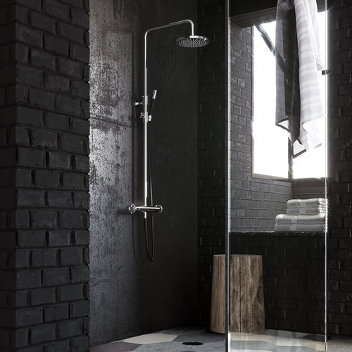 Colonne de douche thermostatique - SDSW9 - hotbath - avec douche à main