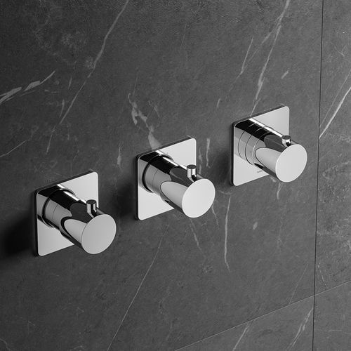 Mitigeur de douche - GL7067 - hotbath - à encastrer / thermostatique / de laiton