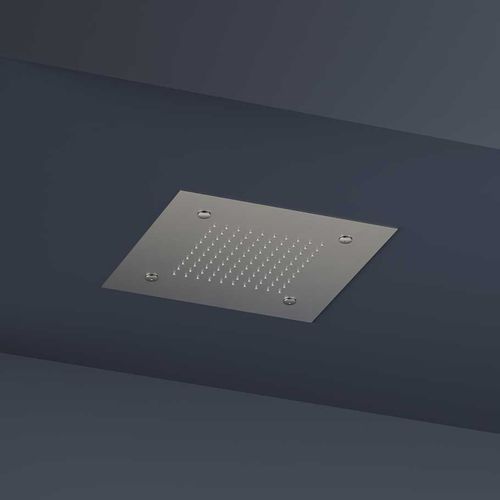 Pommeau de douche encastrable au plafond - M194                           - hotbath - carré / pluie / professionnel