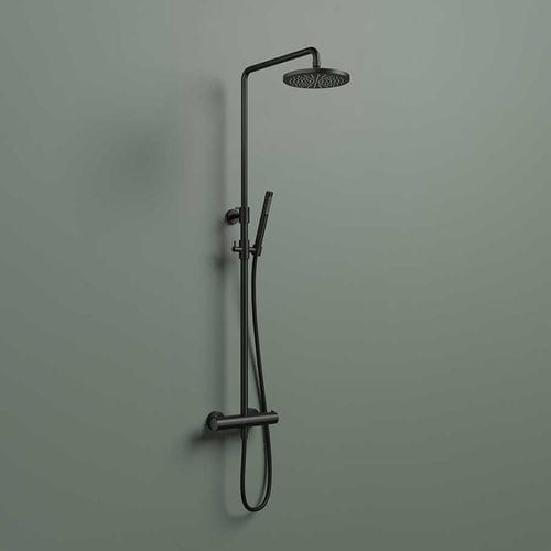 Set de douche mural - SDSAC9 - hotbath - contemporain / avec douche à main / pluie
