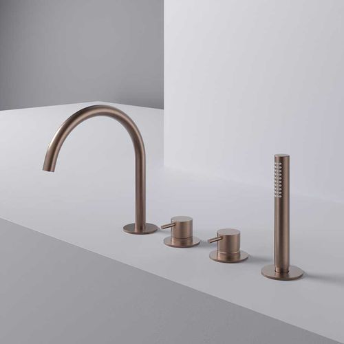 Mitigeur pour baignoire - CB173 - hotbath - à poser / en laiton / 4 trous