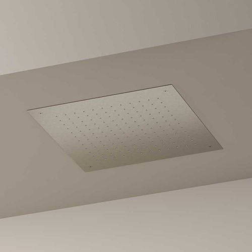 Pommeau de douche encastrable au plafond - AR111 - hotbath - carré / pluie / professionnel