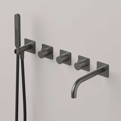 Mitigeur de baignoire - GL7072 - hotbath - à encastrer / thermostatique / en laiton