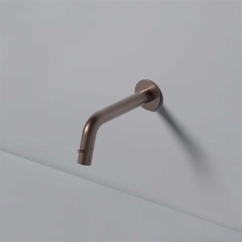 Robinet pour lave-mains - UW001 - hotbath - mural / en laiton / d'intérieur