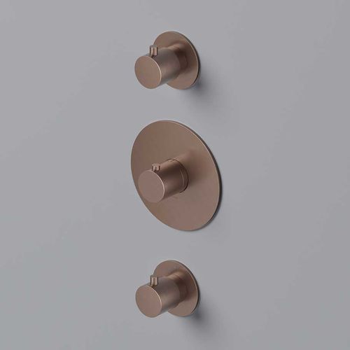 Mitigeur de douche - CB007 - hotbath - à encastrer / thermostatique / en laiton