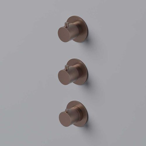 Mitigeur de douche - CB7066 - hotbath - à encastrer / thermostatique / en laiton