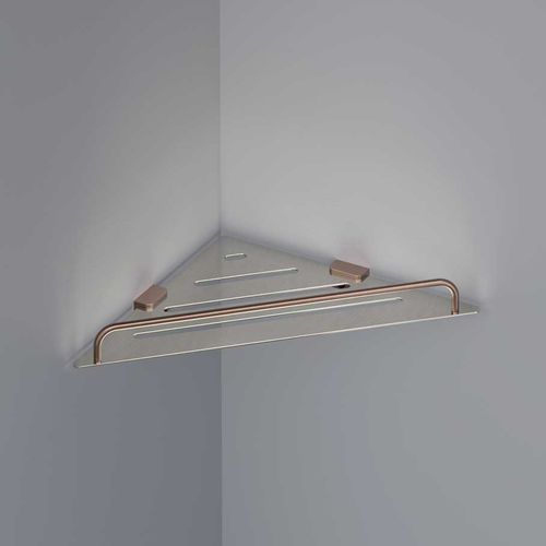Étagère murale - CBA22 - hotbath - d'angle / contemporaine / en métal