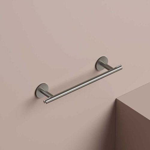 Porte-serviettes 1 barre - GTA06 - hotbath - mural / en acier inoxydable / en inox brossé
