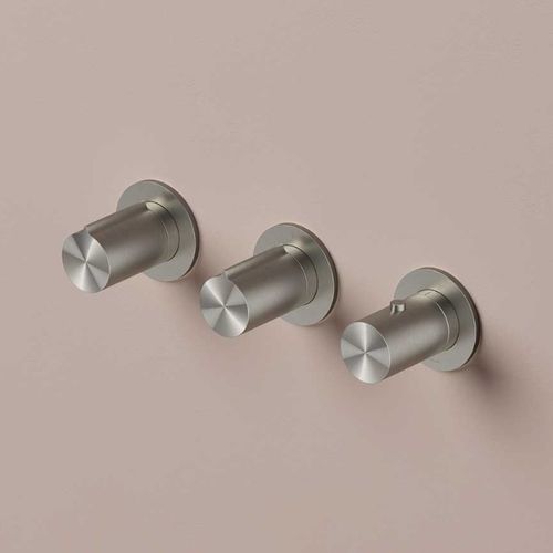 Mitigeur pour douche - GT7066 - hotbath - encastrable / thermostatique / en inox brossé