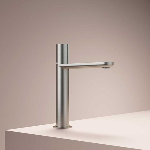 Mitigeur de vasque - GT003M - hotbath - à poser / en inox brossé / 1 trou