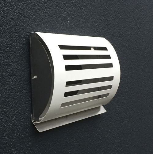 Grille de ventilation en inox - PREMIUM LINE - DELTA - Paneir Ventilation - rectangulaire / d'extérieur / résidentielle