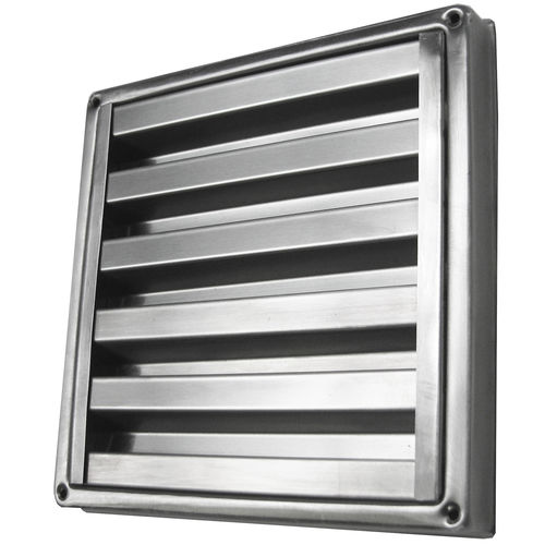 Grille de ventilation en inox - SMF - Paneir Ventilation - carrée