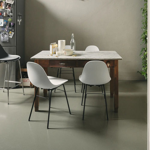 Chaise de bar contemporaine - Ta - TOOU - d'intérieur / en tissu / en polypropylène