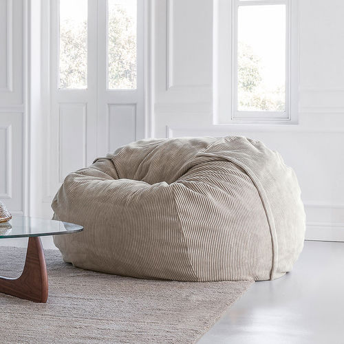 Fauteuil poire contemporain - LARGE - https://www.vetsak.com - en tissu / pour enfant / gris
