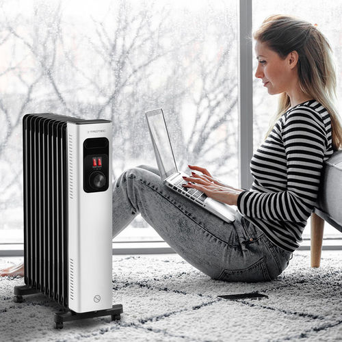 Radiateur à bain d'huile - TRH 27 E - Trotec - 1001 w...1500 w / 2001 w...2500 w / contemporain