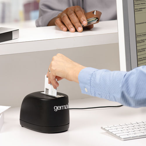 Scanner ID duplex - CR5400 - Thales - Cybersecurity & Digital Identity - à poser / pour carte d'identité / pour permis de conduire