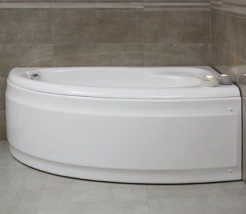 Baignoire d'angle - ASYMMETRIC EVA - hydrobs - à poser / en acrylique / hydromassage