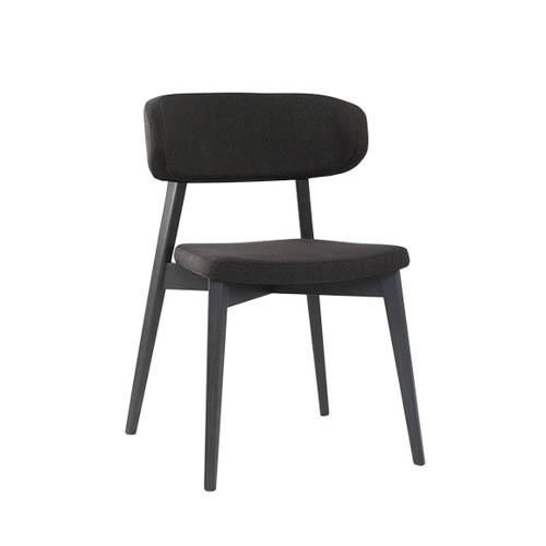 Chaise contemporaine - HELLEN PLUS SE04  - New Life Contract - d'intérieur / en tissu / en cuir