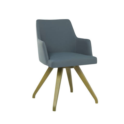 Chaise contemporaine - AMA PO01 - New Life Contract - d'intérieur / en tissu / en cuir