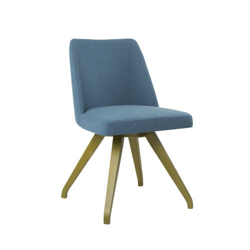 Chaise contemporaine - AMA SE01 - New Life Contract - d'intérieur / en tissu / en cuir
