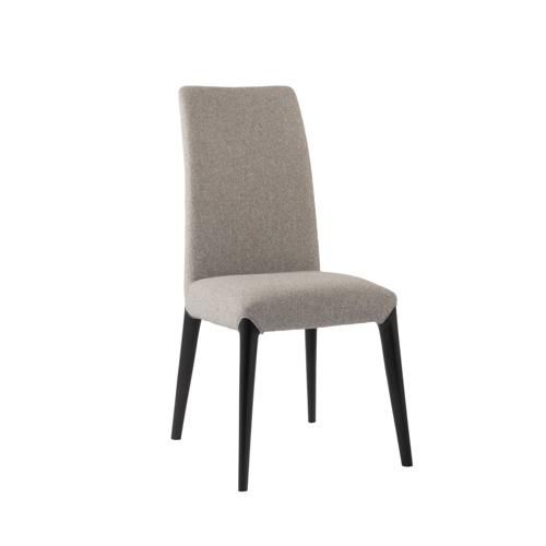 Chaise contemporaine - INES SE01A - New Life Contract - d'intérieur / en tissu / avec piètement en bois