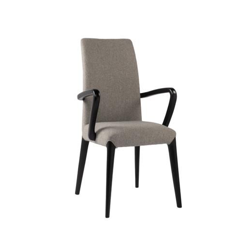 Chaise contemporaine - INES SB01A - New Life Contract - d'intérieur / en tissu / avec piètement en bois