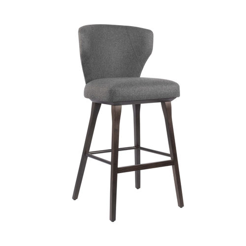 Chaise de bar contemporaine - BARBARA SG01 - New Life Contract - d'intérieur / en tissu / en cuir